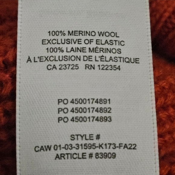 ARITZIA BABATON SEEK CABLE KNIT SWEATER WOMEN'S SIZE XS - Picture 11 of 11